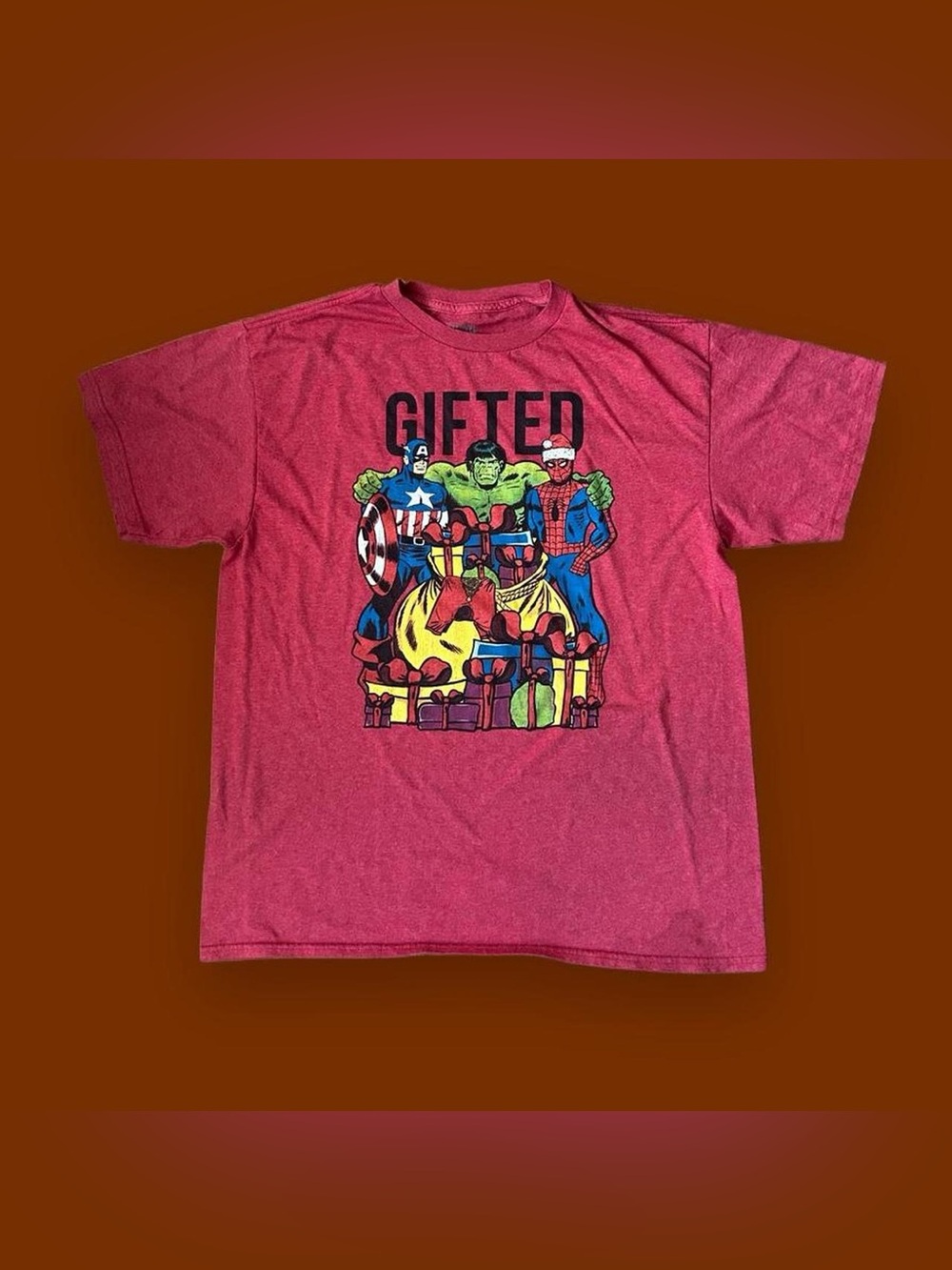 Marvel Red Kids 'Gifted' Superhero Graphic Tee